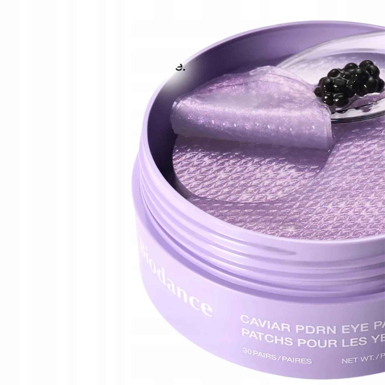 Омолаживающие гидрогелевые патчи для глаз с ПДРН и икрой Biodance Caviar PDRN Eye Patches