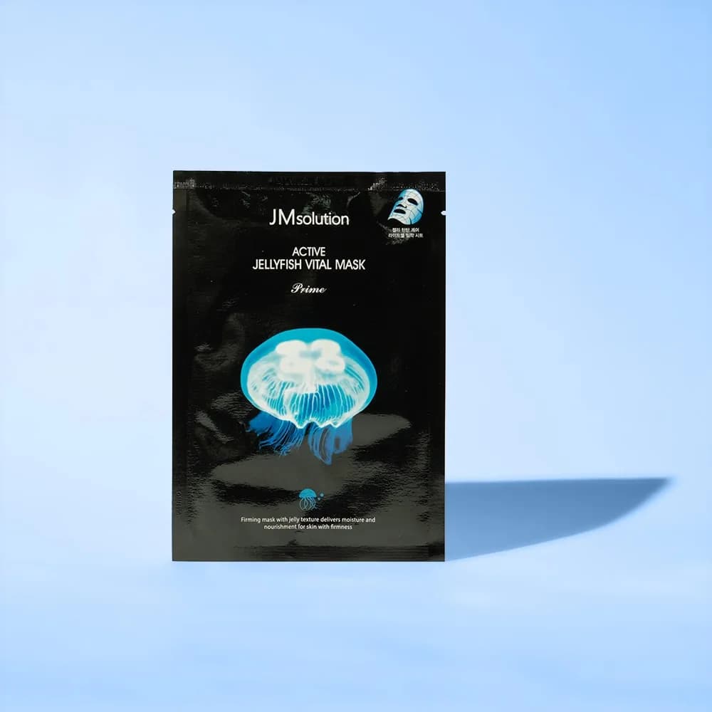 Ультратонкая тканевая маска с экстрактом медузы JMsolution Active Jellyfish Vital Mask Prime